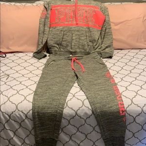 Victoria Secrets (Pink) Jogging Set